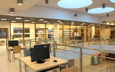 Pracownia Zbiorów Specjalnych - widok z zewnątrz